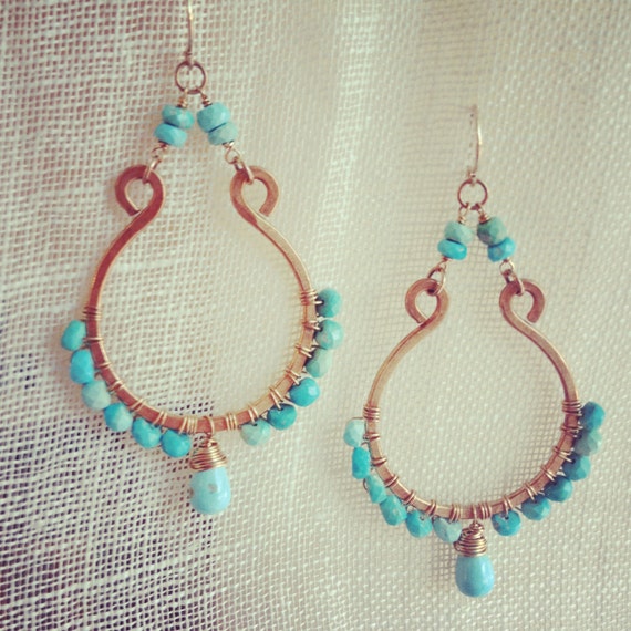 Modern Bronze Jewelry Earrings