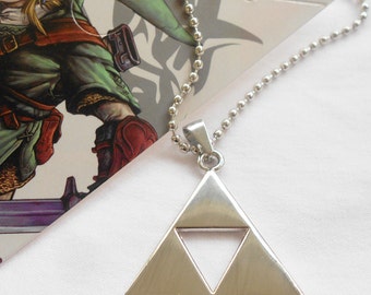 Pendentif collier TRIFORCE, inspirÃ© dans The Legent de Zelda ...