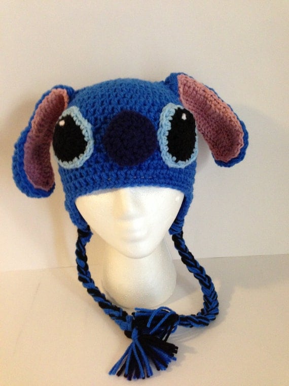 Stitch Crochet Beanie Pattern by grammabeans on Etsy