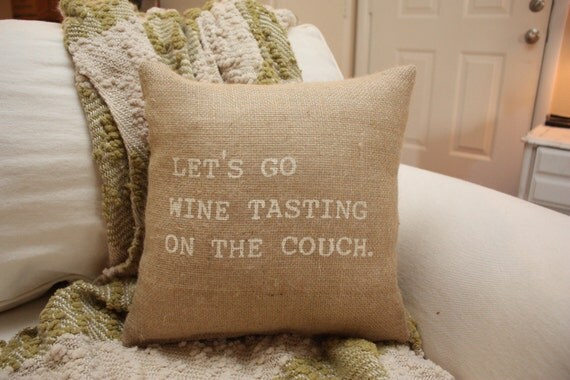 Let's Go Wine Tasting, On The Couch