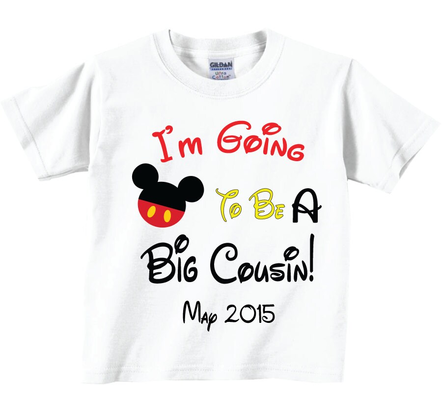 im going to be a big cousin shirt