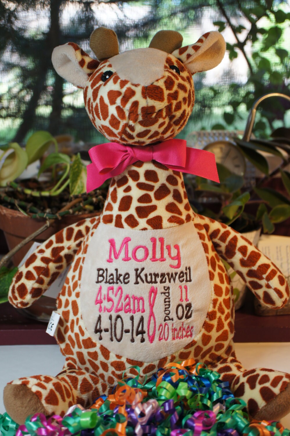 Personalized Baby Gift Baby Cubby by CelebrateWithThread on Etsy