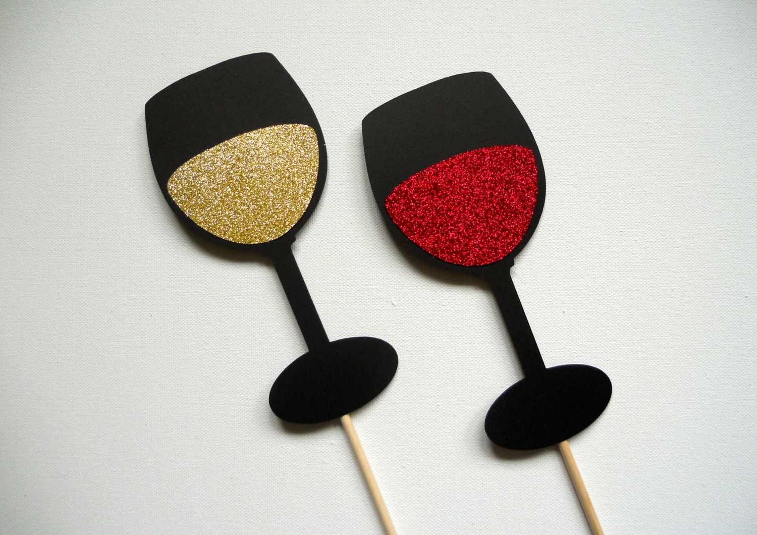 Glitter Wine Glass Photo Booth Props . Wine Photo Booth Props