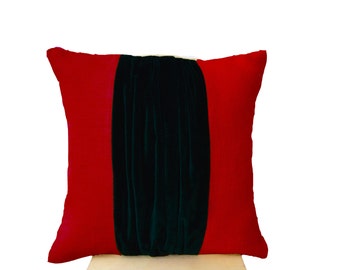 Coussin 30x50 cm ZENITH Rouge - Coussin BUT