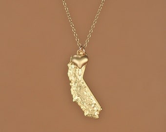 California love necklace - california necklace - The sunshine state - LA - Los angeles - san diego necklace - san francisco necklace