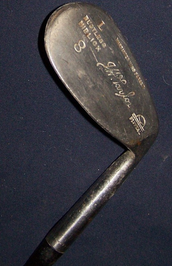Collectors Antique Hand 1930's Golf Club. J H