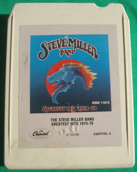 Greatest Hits 1974-78 The Steve Miller Band 8 Track by ManHoard