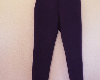 Clearance PURPLE Ski Pants / Vintage Dark Plum Purple Ladies SKI ...