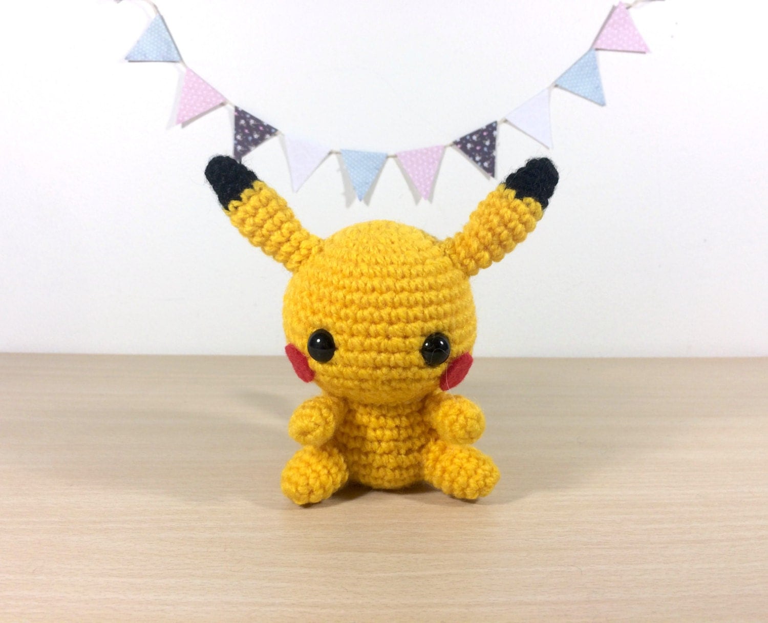 Pikachu Amigurumi Crochet Plush Doll