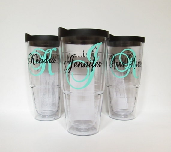 tervis like tumblers monogrammed bridesmaid gift Personalized tumbler of mother