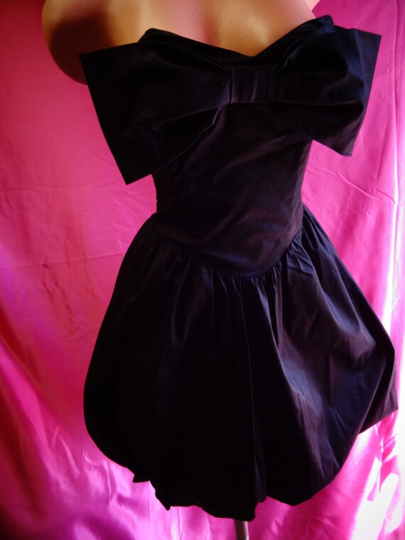 BETSEY JOHNSON 4 bubble dress black cotton by PinkBowsAndBling
