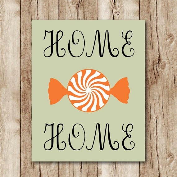 home sweet home funny poster funny by SunnyRainFactory on Etsy