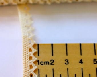 Organic cotton lace trim