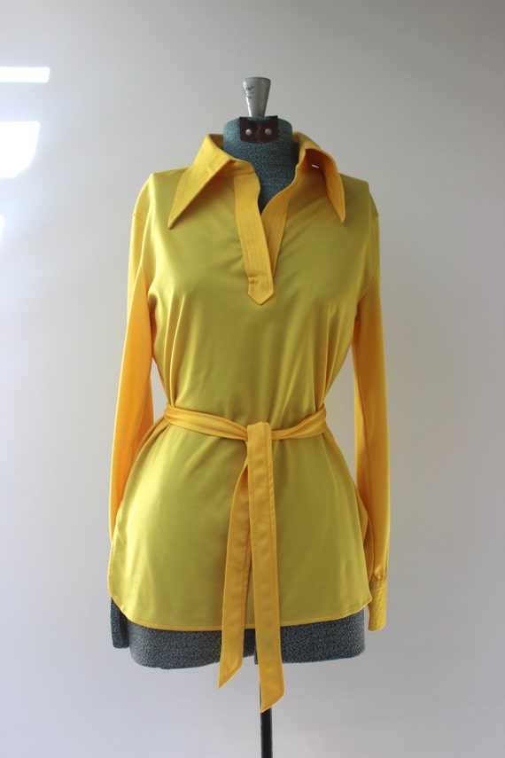 70's style collared shirts