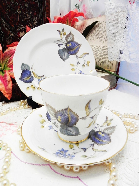 Vintage Royal Standard Bone China Tea Set Trio For by FairlyRandom