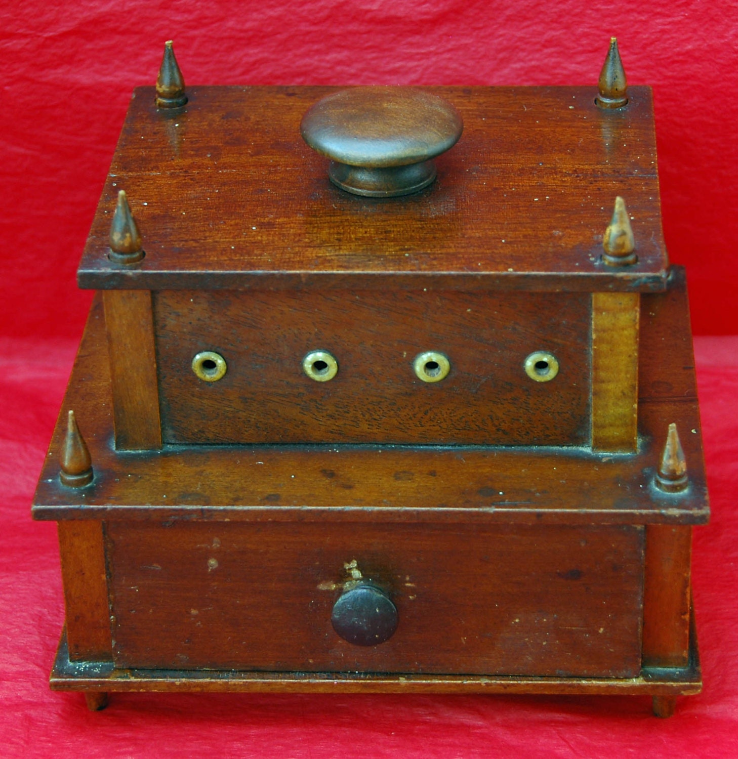 Save for Susan Antique SHAKER SEWING BOX C 1800s Antique