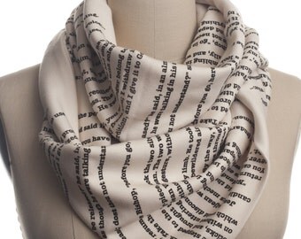 Les Miserables Book Scarf