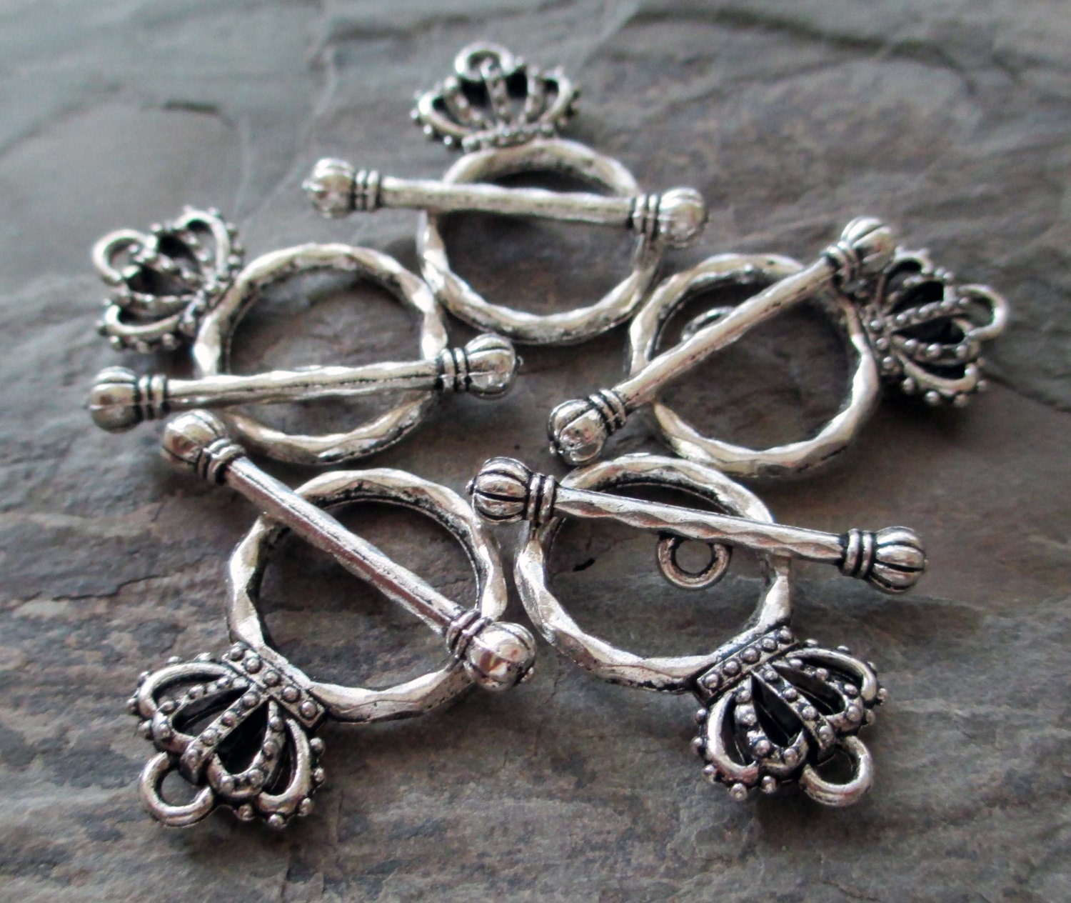 crown toggle clasp jewelry hook closure necklace bracelet