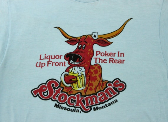 Stockman's Liquor up Front Poker in the Rear 1980's