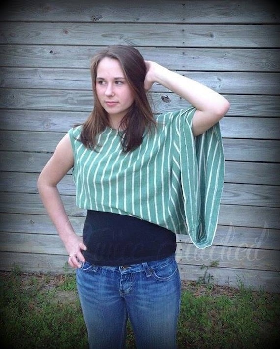 refashioned upcycled tee shirt top