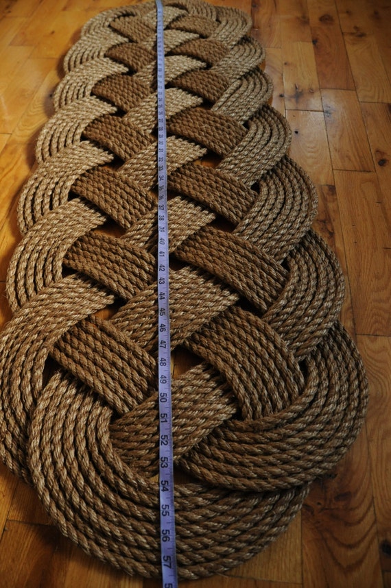 Larger Rope Rug Nautical Decor Nautical Rope Rug Patio