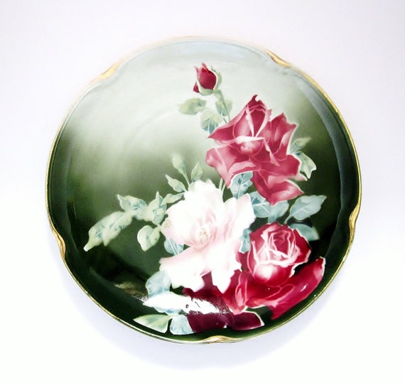 K&g Luneville Porcelain Plate Keller Guerin France By Jarmfarm