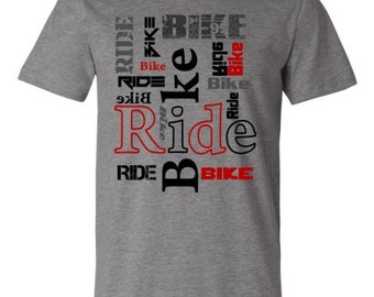 mens bicycle t shirt