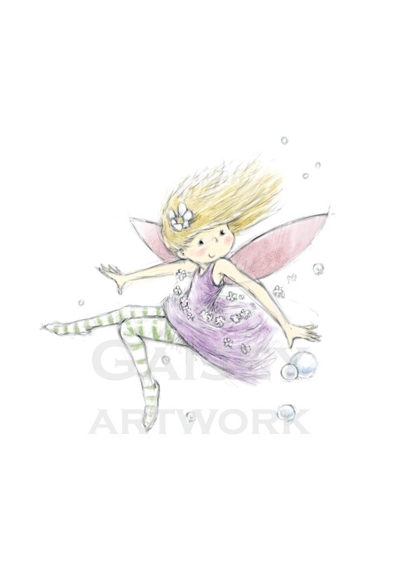 Fairy with bubbles