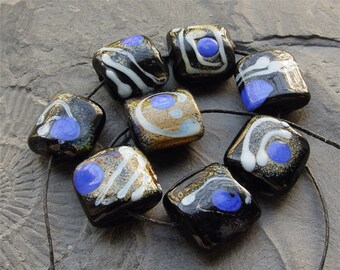 artisan lampwork, handmade - MIROBEADS - by Calisto