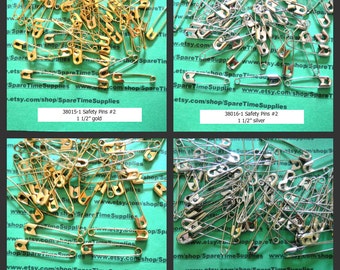 Darice - Safety Pins - assorted sizes - assorted color 1 pkg
