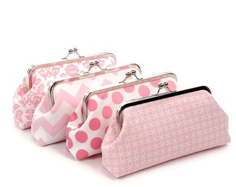 Bridesmaid Gift Set/Bridesmaid Clutches/Pastel Bridesmaid Clutches