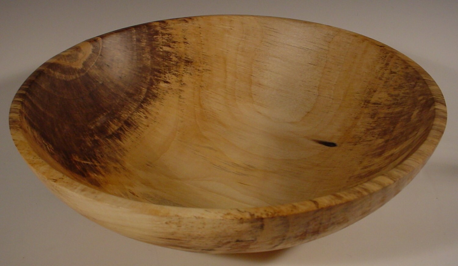 Spalted Sweet Gum Wood Bowl Hand Turned Wooden Bowl Art 5578