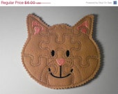 Christmas In July Sale Cat felt puzzle Il_170x135