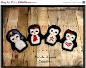Christmas In July Sale Penguin Finger puppet set Il_170x135