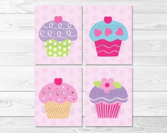 Cupcake Wall Art cupcakes wall art | etsy Cupcake Wall Art cupcakes wall art | etsy