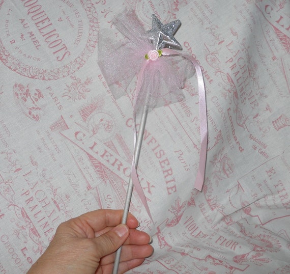 Pink Princess Party Favor Wands set of 6