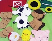 Christmas in July Sale Felt flannel Large farm story board set includes 11 pieces great gift or stocking stuffer Il_170x135