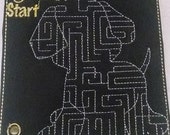 Christmas in July Sale Reusable chalkboard puppy maze quiet book activity book add on page Il_170x135