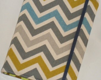 Kindle Paperwhite Cover, Nook Glowlight Plus Cover, all sizes, Summerland Chevron Hard cover eReader Cover