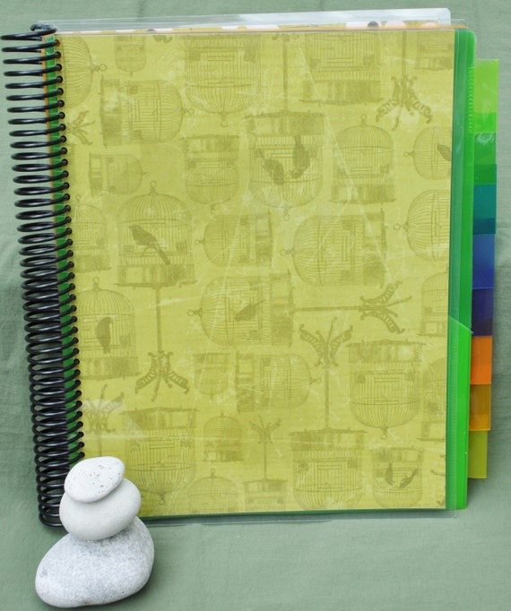 spiral bound folder