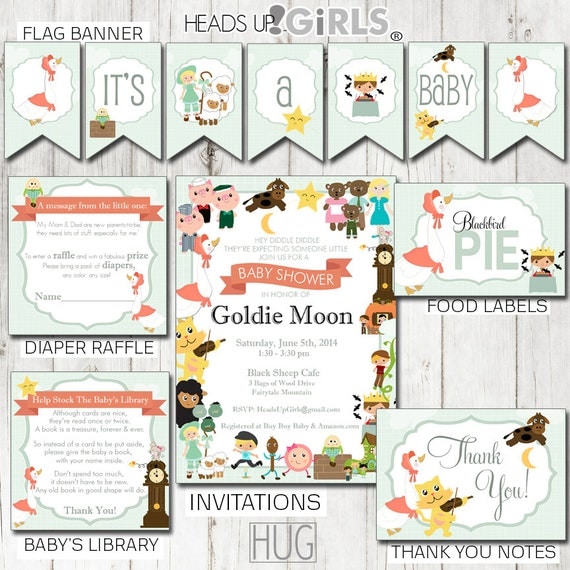 invitations baby gender neutral shower Party Neutral  Kit Shower  Gender Decorations Invitations, Games, and