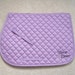 English All Purpose Saddle Pad - Embroidered Saying