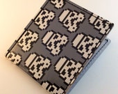 Handmade Vinyl Billfold Wallet - 8bit Starwars Stormtrooper