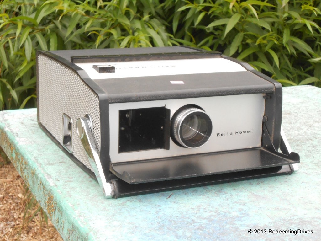 Vintage Bell & Howell 574 Slide Projector by RedeemingDrives