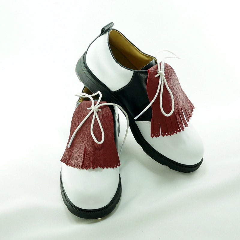 golf shoes with tassels