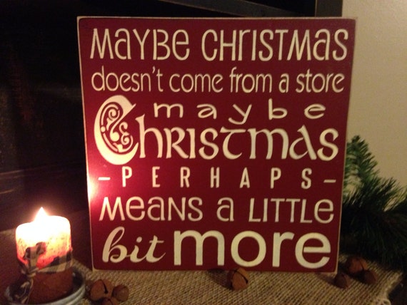 Grinch Quote Christmas Decoration