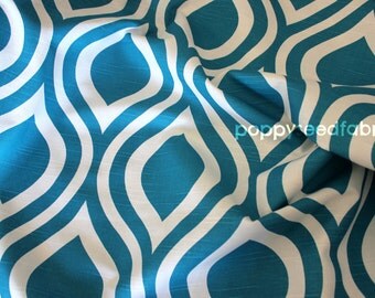 Premier Prints, Emily Aquarius-Slub - home decor fabric, End of Bolt, 31" remain