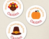 Thanksgiving stickers - Sheet of 12 or 24 Il_170x135