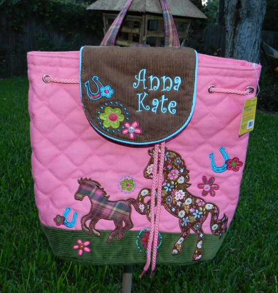 Items similar to Personalized Stephen Joseph backpack, Personalized