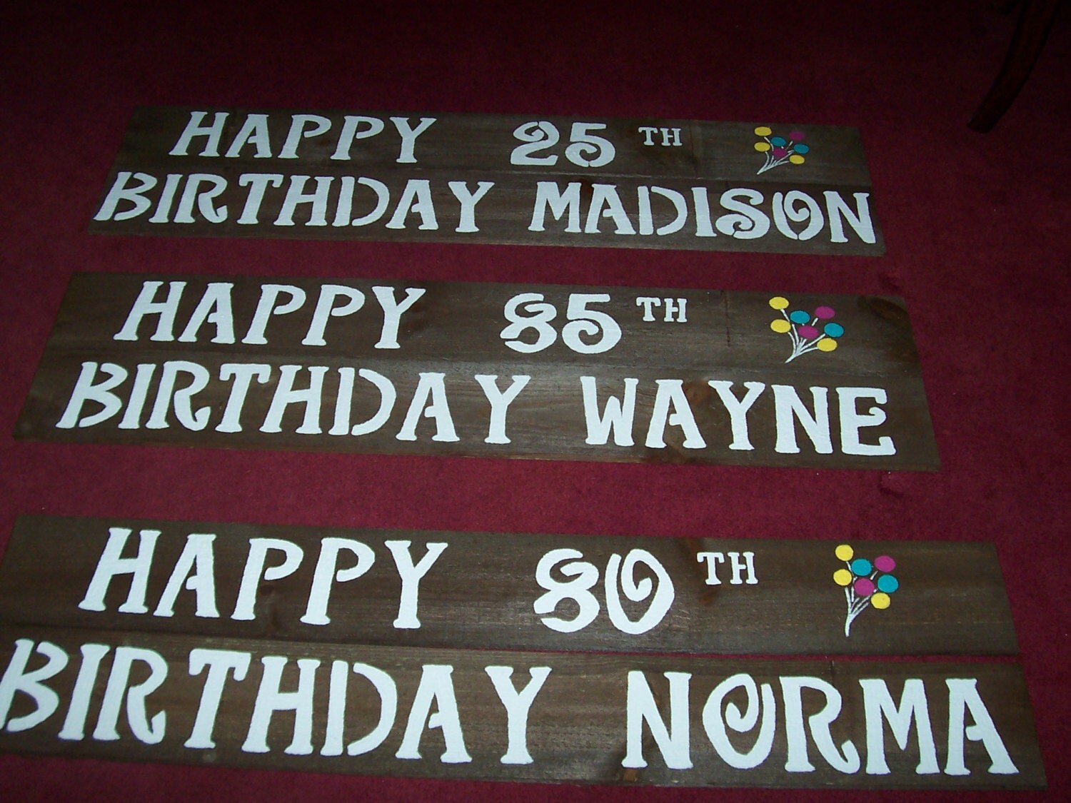 Birthday sign Happy Birthday Sign rustic sign by primitivearts